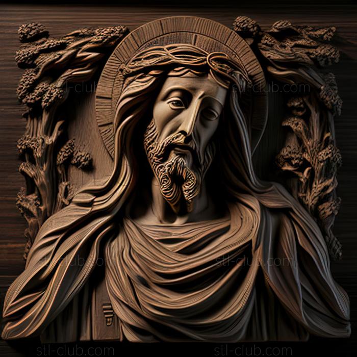 3D model st jesus (STL)